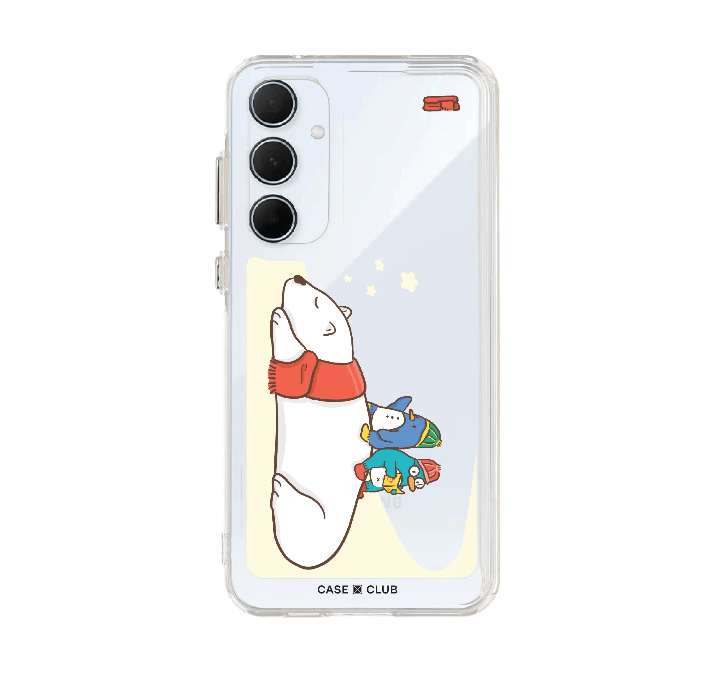 polar bear & duo penguin